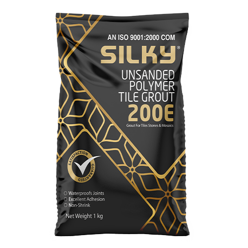 Silky Cement Tile Grout 200E product pack