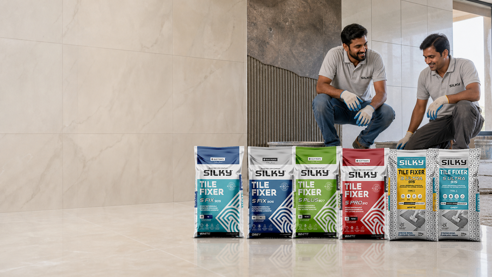 Approved Complete Tile Fixer Range tile and grout website image for Silky